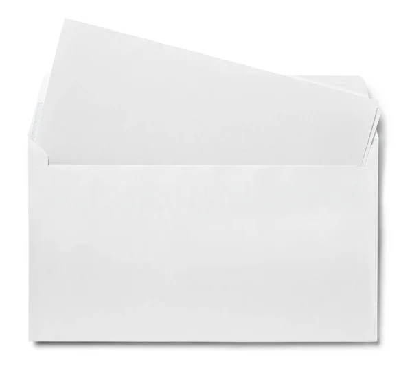 Carta modelo envelope mock up branding — Fotografia de Stock
