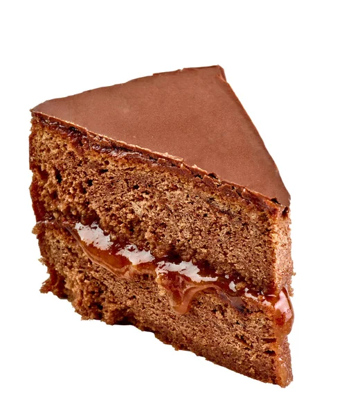 Sacher tårta sachertårta kaka dessert söt mat — Stockfoto