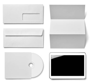 Zarf mektup kağıdı kağıt hareket eden telefon tablet dvd disk