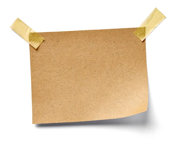 Note paper blank sign tag label — Stock Photo, Image