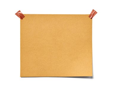 kağıt boş işaret etiketi