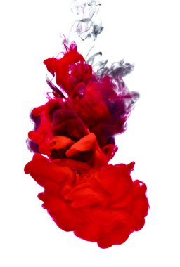 su renk sıvı kırmızı siyah boya