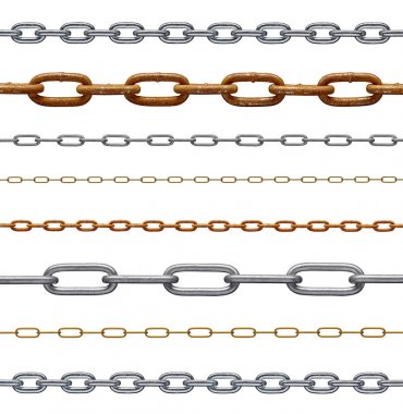 zincir bağlantı metal çelik