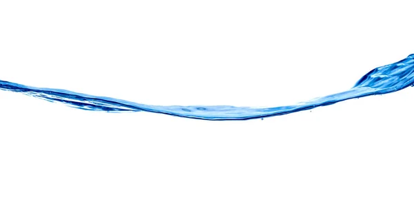 Blaues Wasser Welle Flüssigkeit Splash Bubble Drink — Stockfoto