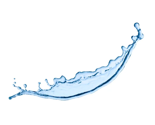 Vatten stänk vätska — Stockfoto