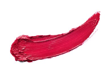 Beyaz arkaplandaki ruj boyasını kapat