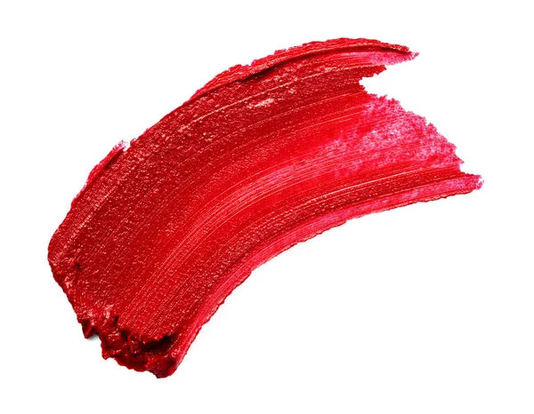 Beyaz arkaplandaki ruj boyasını kapat