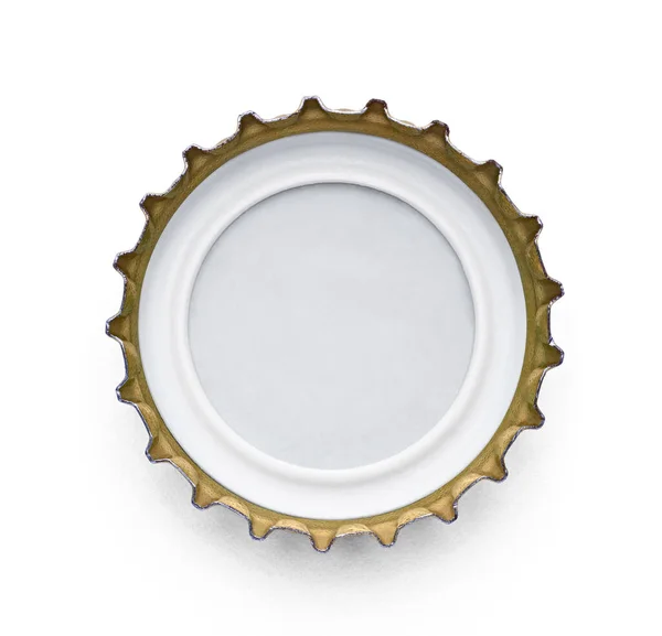 Close Bottle Cap White Background — Stock Photo, Image