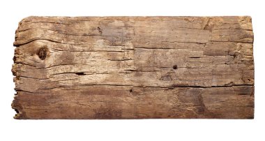 beyaz arkaplanda tahta boş işaret arkaplanı