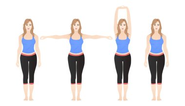 Palmiye ağacı poz Tadasana