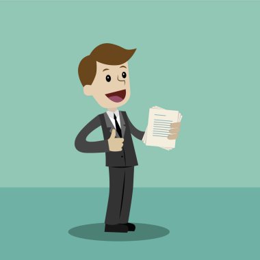 İşadamı veya Yöneticisi bir çok iş vardır. İş başarılı bitti