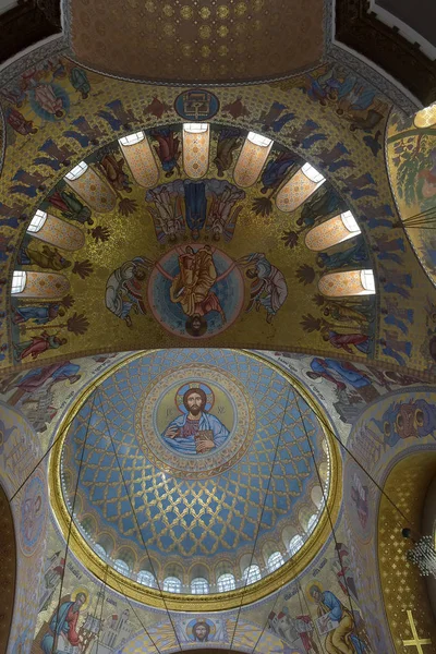 Russie Cronstadt 2018 Cathédrale Navale Saint Nicolas Merveilleux Construite Dernier — Photo