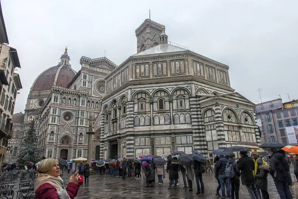 Talya Floransa Santa Maria Del Fiore 2018 Katedral Joh Vaftizhane — Stok fotoğraf