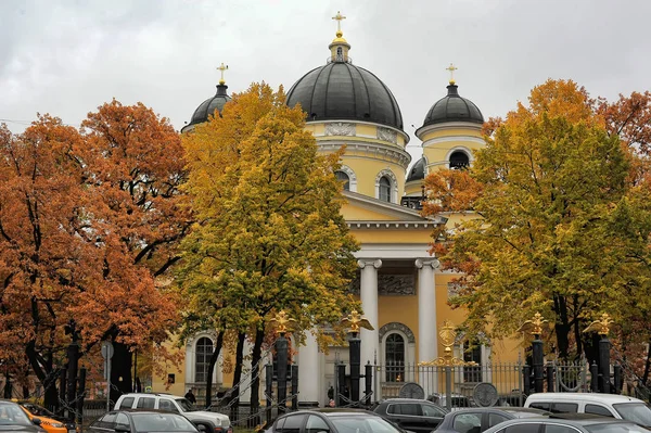 Ρωσία Αγία Πετρούπολη 2013 Καθεδρικός Ναός Μεταμόρφωσης Στην Αγία Πετρούπολη — Φωτογραφία Αρχείου