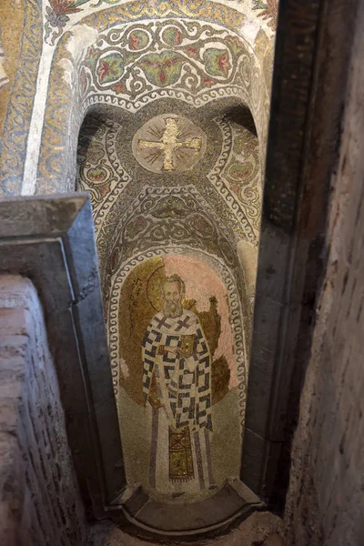 イスタンブール トルコ 2018 イスタンブールの Fethiye 博物館内部 女就寝 Pammakaristos 教会である超イスタンブールで最も有名なギリシャ正教ビザンチンのとして知られています — ストック写真