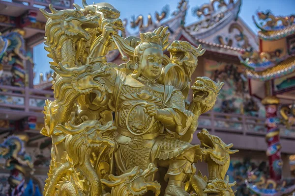 Chonburi Thailand 2018 Ang Sila Chinesischer Tempel Oder Wihan Thep — Stockfoto