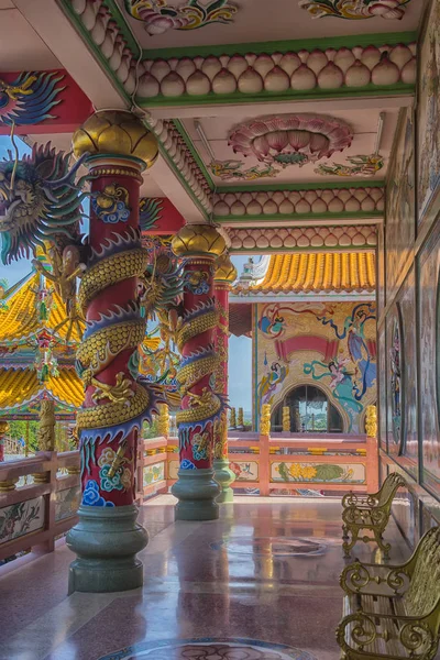 Chonburi Thailand 2018 Ang Sila Chinese Temple Wihan Thep Sathit — Stock Photo, Image