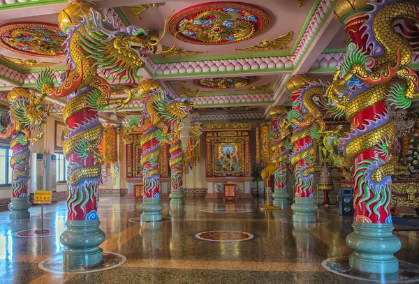 Chonburi Thailand 2018 Ang Sila Chinese Temple Wihan Thep Sathit — Stock Photo, Image