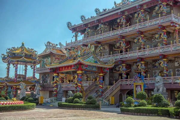 Chonburi Tailândia 2018 Ang Sila Chinese Temple Wihan Thep Sathit — Fotografia de Stock