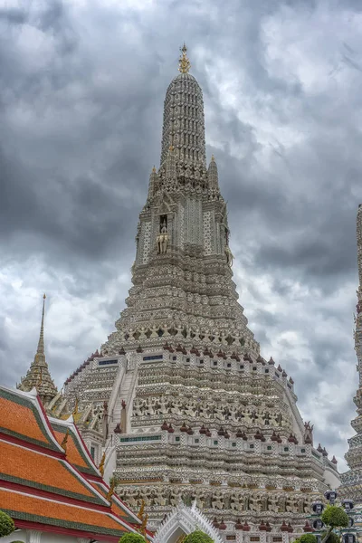 Thailand Bangkok 2018 Wat Arun Ratchawararam Ett Buddhistiskt Tempel Bangkok — Stockfoto