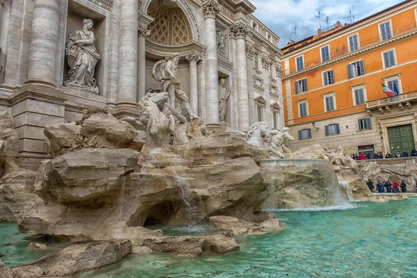 Roma Italy 2018 Fontana Trevi Rome Italy — Stock Photo, Image