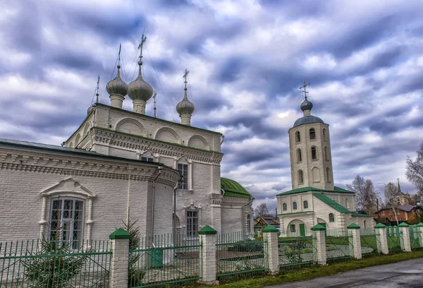 Rússia Tsivilsk 2017 Belfry Com Igreja João Misericordioso Tsivilsk República — Fotografia de Stock