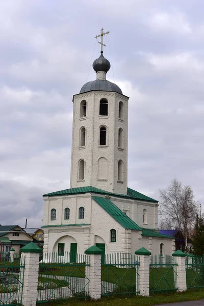 Russland Tsivilsk 2017 Glockenturm Mit Der Kirche Des Johannes Des — Stockfoto