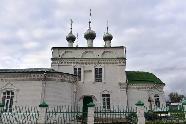 Rusia Tsivilsk 2017 Campanario Con Iglesia Juan Misericordioso Tsivilsk República — Foto de Stock