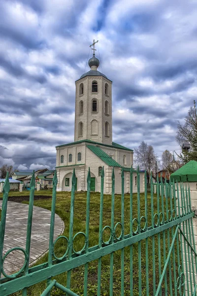 Ρωσία Tsivilsk 2017 Καμπαναριό Την Εκκλησία Του Ιωάννη Ελεήμων Tsivilsk — Φωτογραφία Αρχείου