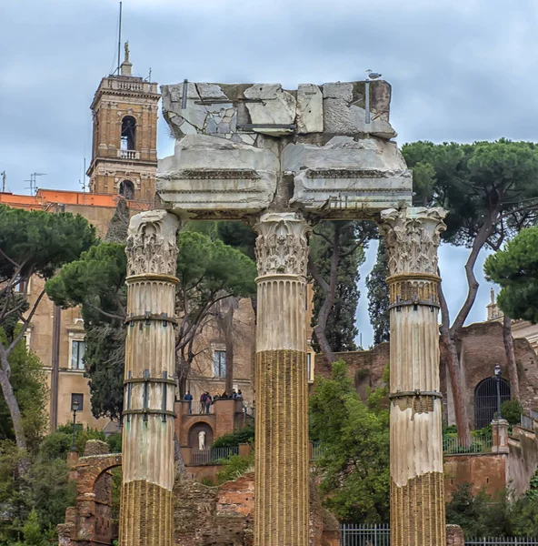 Italia Roma 2018 Roma Antiguo Foro Romano Patrimonio Humanidad Por — Foto de Stock