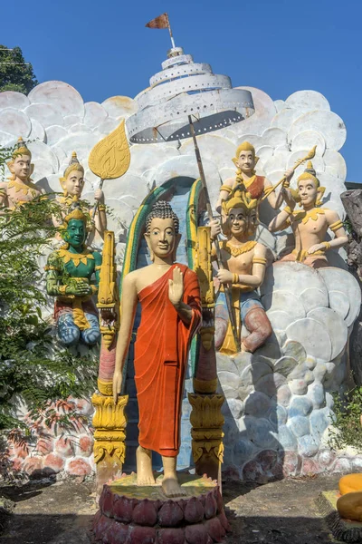 Skulptur Tempel Der Hölle Und Des Paradieses Thailand — Stockfoto