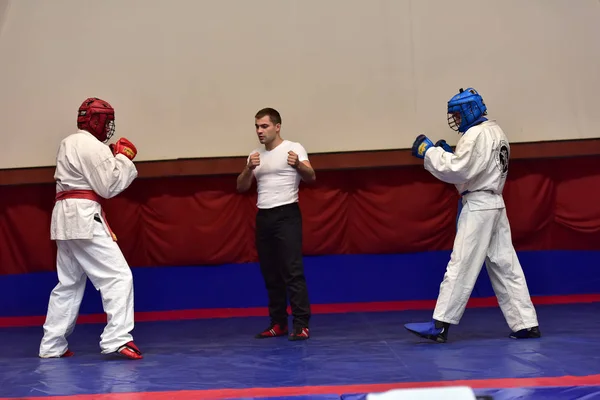 Rusia Pskov 2017 Campeonato Combate Cuerpo Cuerpo Del Ejército — Foto de Stock