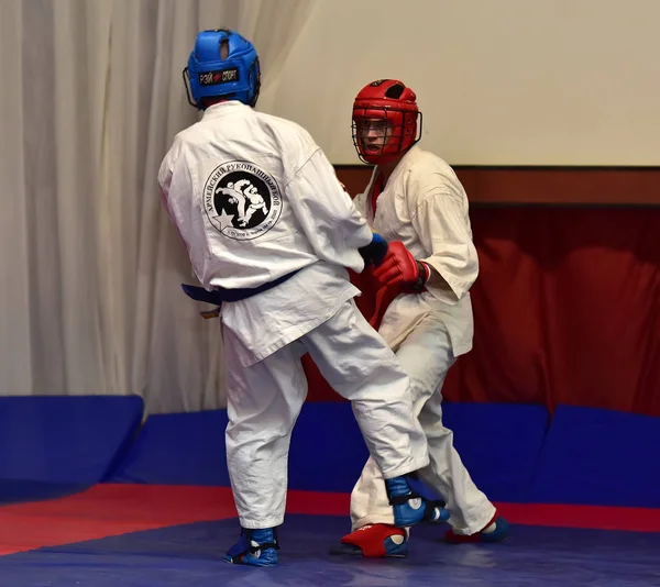 Rusia Pskov 2017 Campeonato Combate Cuerpo Cuerpo Del Ejército — Foto de Stock