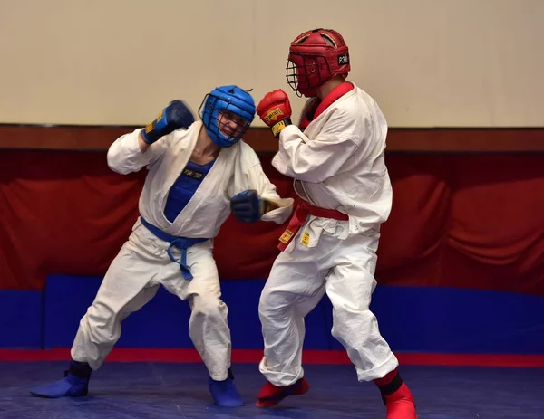 Rusia Pskov 2017 Campeonato Combate Cuerpo Cuerpo Del Ejército —  Fotos de Stock