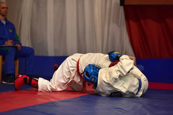 Rusia Pskov 2017 Campeonato Combate Cuerpo Cuerpo Del Ejército —  Fotos de Stock