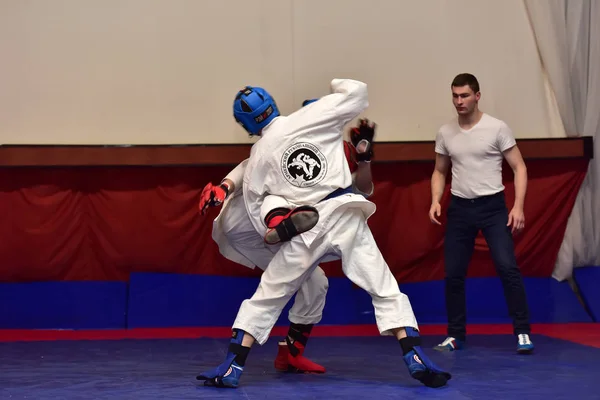 Rusia Pskov 2017 Campeonato Combate Cuerpo Cuerpo Del Ejército —  Fotos de Stock