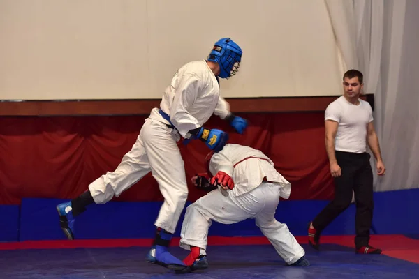 Rusia Pskov 2017 Campeonato Combate Cuerpo Cuerpo Del Ejército —  Fotos de Stock