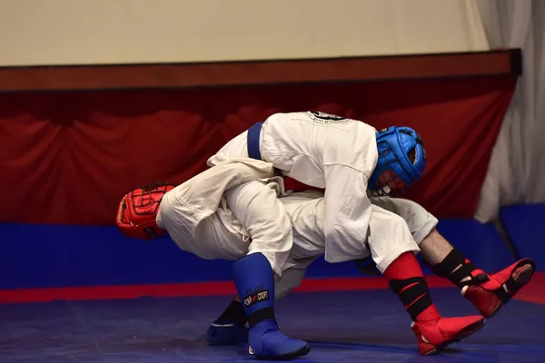 Rusia Pskov 2017 Campeonato Combate Cuerpo Cuerpo Del Ejército —  Fotos de Stock