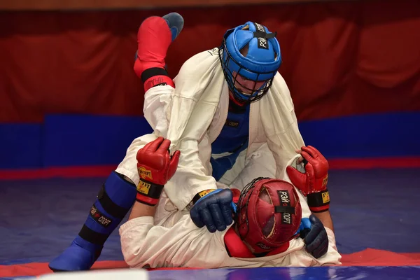 Rusia Pskov 2017 Campeonato Combate Cuerpo Cuerpo Del Ejército —  Fotos de Stock