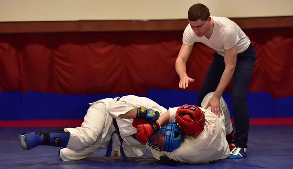 Rusia Pskov 2017 Campeonato Combate Cuerpo Cuerpo Del Ejército — Foto de Stock