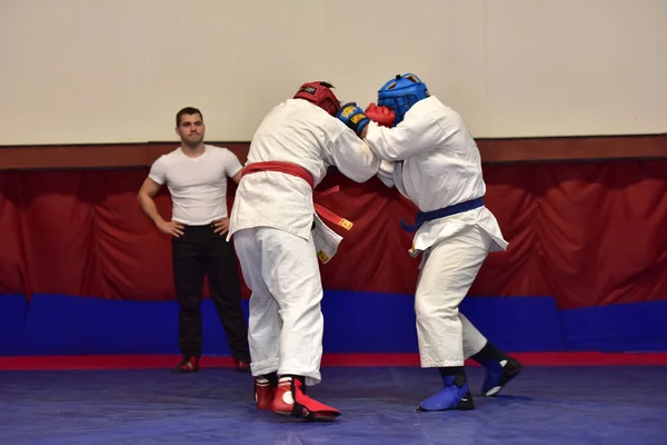 Rusia Pskov 2017 Campeonato Combate Cuerpo Cuerpo Del Ejército —  Fotos de Stock