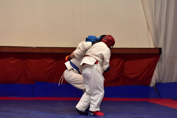 Rusia Pskov 2017 Campeonato Combate Cuerpo Cuerpo Del Ejército —  Fotos de Stock