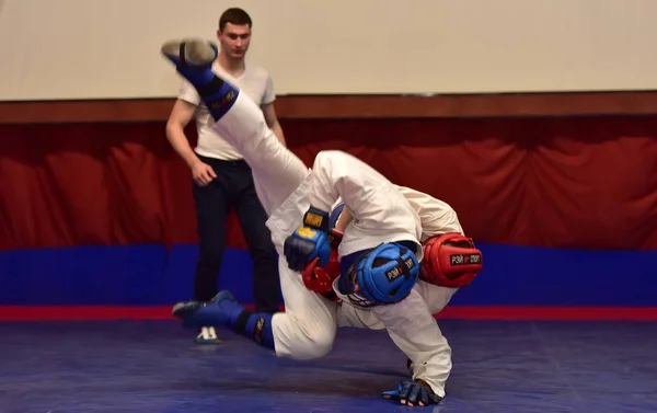 Rusia Pskov 2017 Campeonato Combate Cuerpo Cuerpo Del Ejército — Foto de Stock