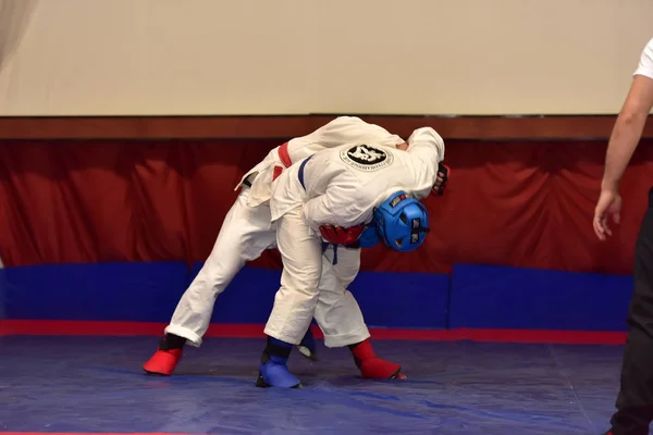 Rusia Pskov 2017 Campeonato Combate Cuerpo Cuerpo Del Ejército —  Fotos de Stock