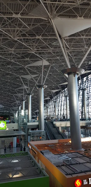 Rusia Moscú 2018 Aeropuerto Internacional Vnukovo — Foto de Stock