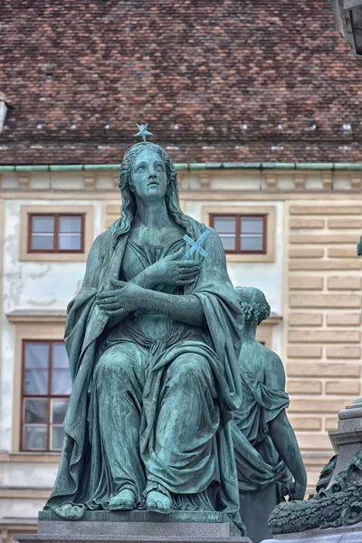 Österreich Wien 2017 Denkmal Für Kaiser Franz Josef Wien — Stockfoto