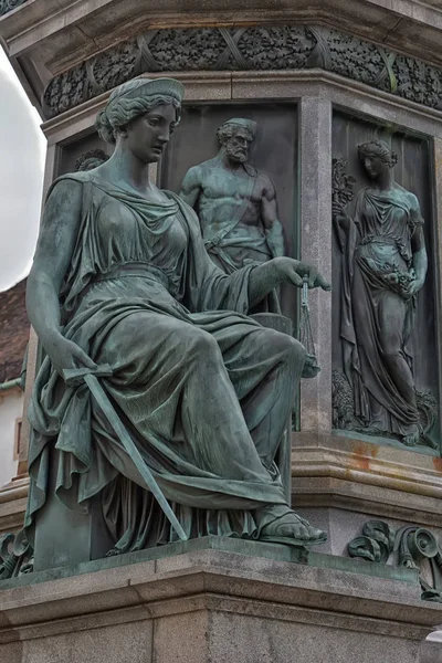 Autriche Vienne 2017 Monument Empereur François Joseph Ier Vienne — Photo