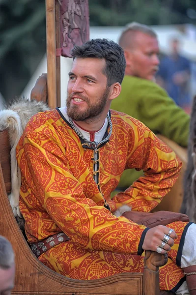 Russland Staraya Ladoga 2012 Festival Des Historischen Wiederaufbaus Die Erste — Stockfoto