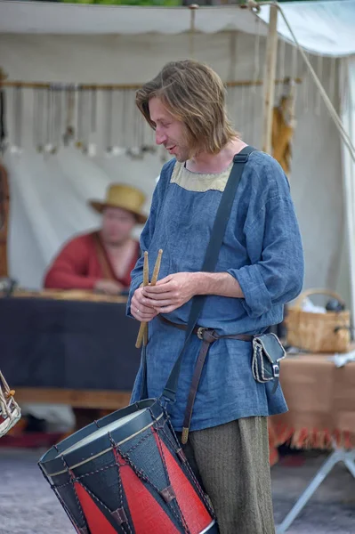 Russia, Staraya Ladoga, 24,06,2012 Festival of historical recons — Stock Photo, Image