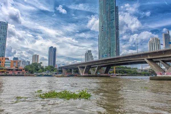Bangkok Thailand 2018 하늘와 Praya River Bangkok — 스톡 사진